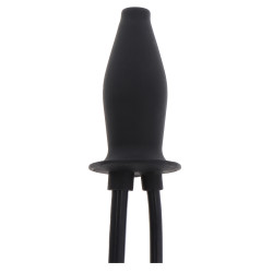 Hidden Desire Plug gonflable Lubinflat Butt 10.5 x 4 cm Noir